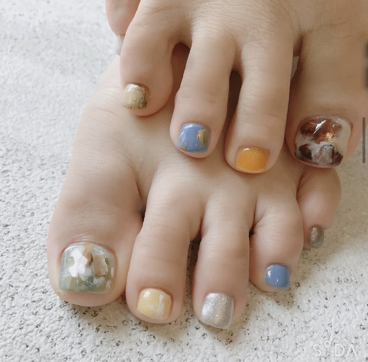 フットネイル 01